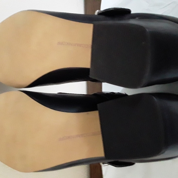 Rebecca Minkoff Logan Studded Buckle Booties Black Lamba 9.5 - Picture 12 of 16